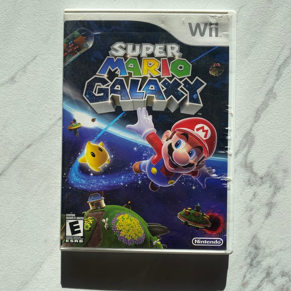 Nintendo Wii Super Mario Galaxy Video Game